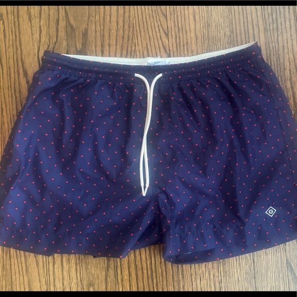 GANT Rugger Slim-Fit Dot Swim Trunks, Size M - Picture 8 of 11